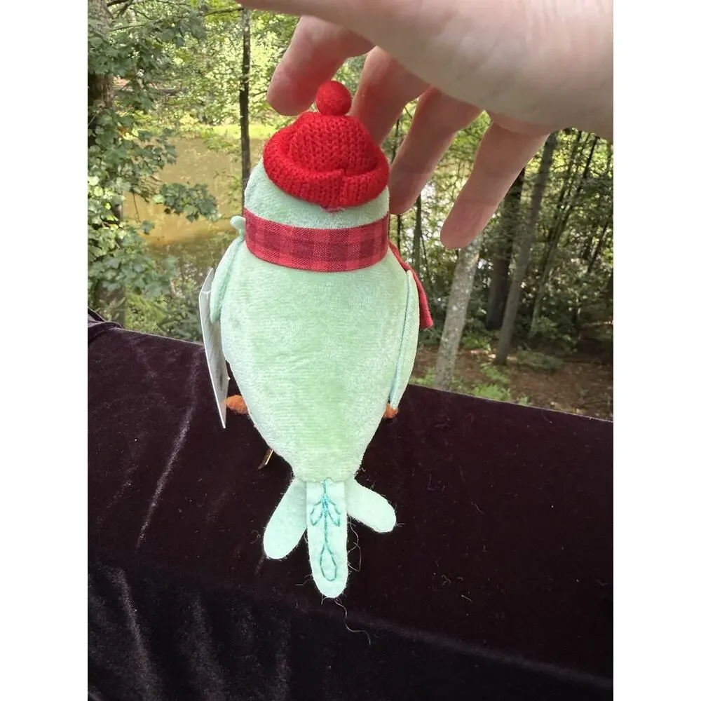 Target Wondershop Christmas Featherly Friends “DACHA” Fabric Bird Brand New!